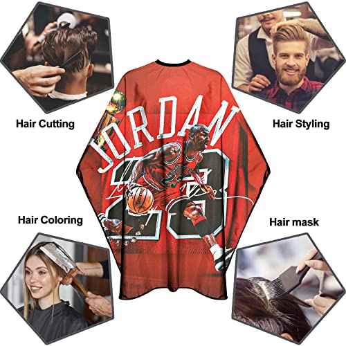 Barber Capes for Men Hair Cutting Salon Cape with Snaps Hairdresser Gown Stylist Cape- 63¡±¡¿ 56¡±