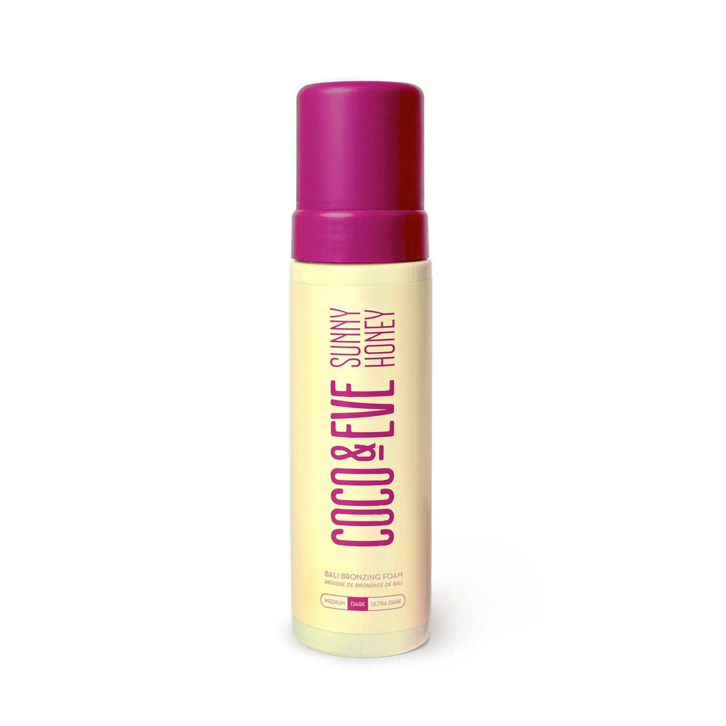 Coco & Eve Sunny Honey Bali Bronzing Self Tanner Mousse - All Natural Sunless Tanning Mousse | Instant Self Tanning Lotion with Bronzer and Skin Moisturizer