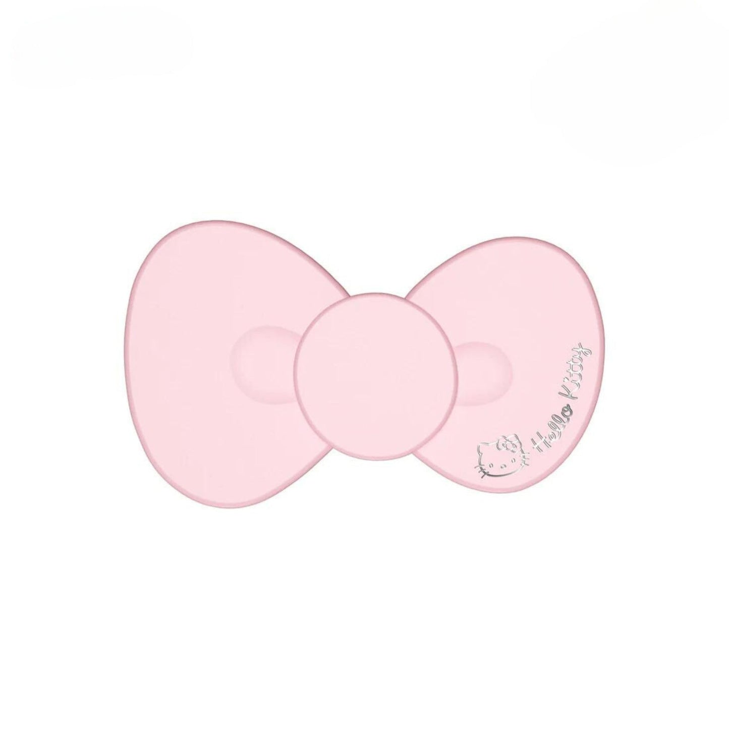 Impressions Vanity Hello Kitty Bow LED Compact Mirror, Double Sided Cute Travel Makeup Mirror, Soft Touch Button with Slide Down Auto Shut Off (Small)