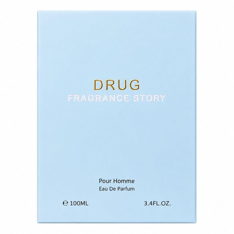 Fragrance Story Inc Drug 3.4OZ EAU DE Parfum for Men (with New Packaging)