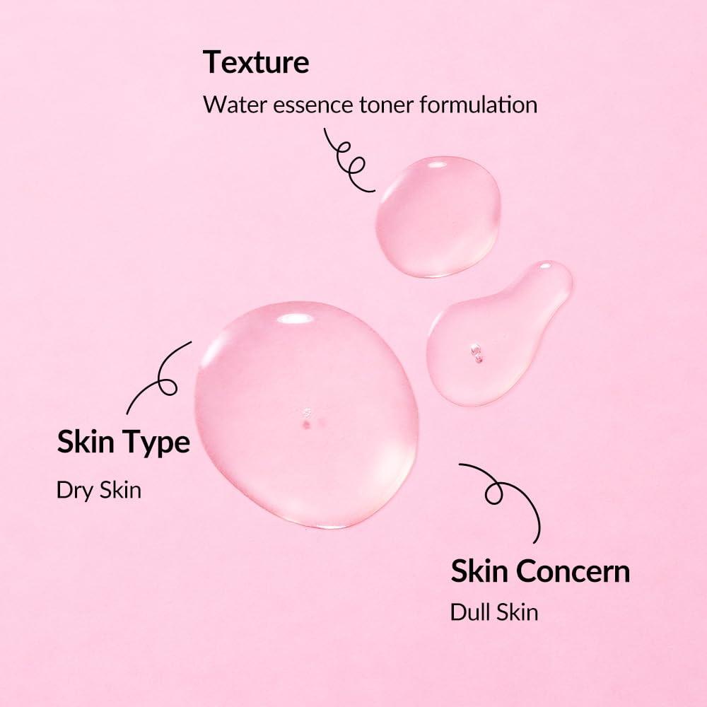 Whamisa Organic Flowers Damask Rose Petal Mist, Facial Mist Spray, Waterless Formula, Fermented Ingredient Formula, Hydration, Portable, Korean Skin Care (100ml)