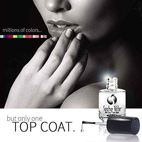 Seche Clear and Seche Vite, Base Coat and Top Coat for Nail Polish