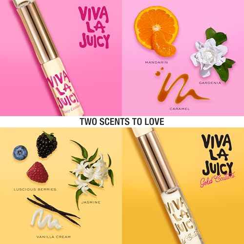 Juicy Couture Viva La Juicy Gold Eau De Parfum, Women's Perfume with Notes of Luscious Berry, Jasmine Sambac & Vanilla Cream - Fruity & Sweet, EDP Spray