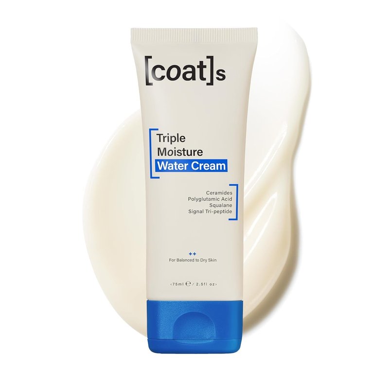 Triple Moisture Water Cream | Lightweight Gel Moisturizer for Balanced Skin, Fragrance-Free, 30-Day Supply
