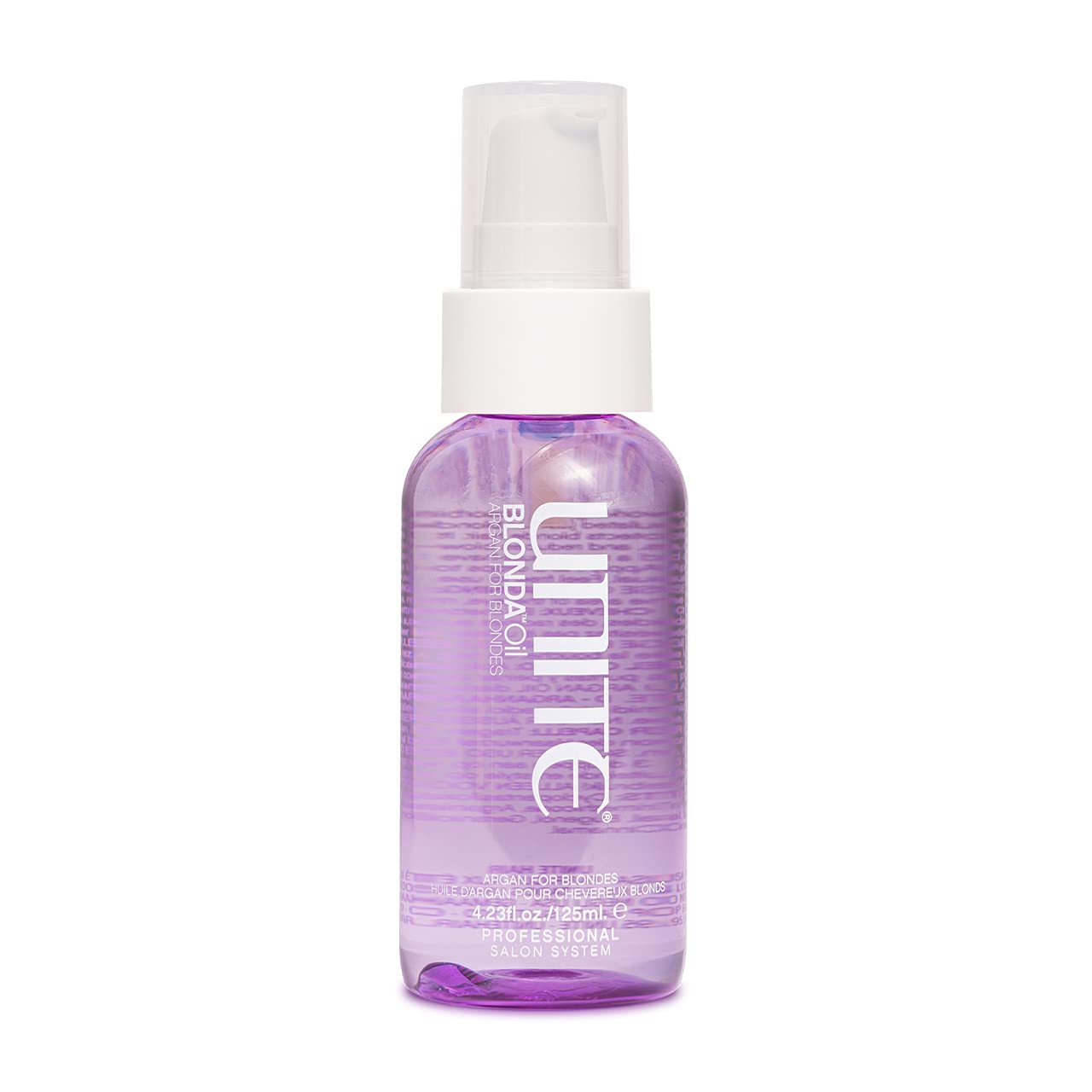 UNITE Hair – BLONDA Oil – Argan Infused Oil for Blonde, Gray & Highlighted Hair – Seals, Smooths & Adds Brilliant Shine – UV & Thermal Protection – 4.23 Fl Oz