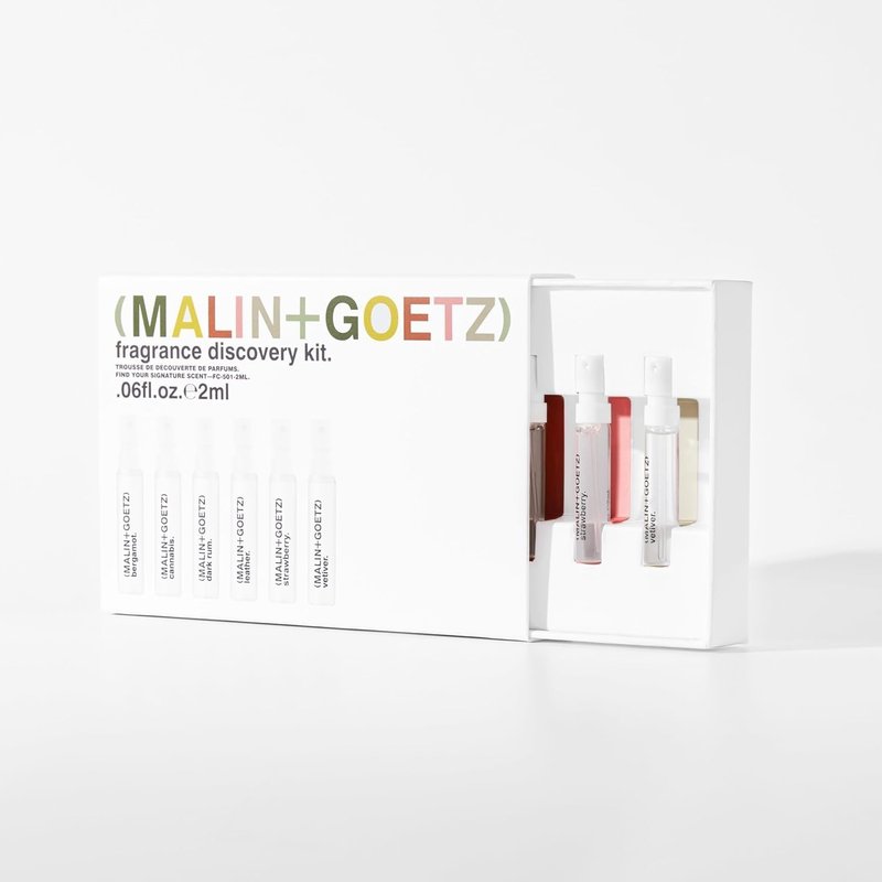 MALIN+GOETZ Eau de Parfum Collection - Unisex Luxury Fragrances | Dark Rum, Cannabis, Leather & More | 1.7 Fl Oz & Discovery Kit