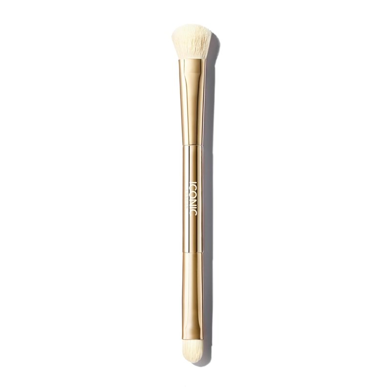 Concealer Duo Brush - Two-Sided Makeup Brush for Buffing & Blending | Perfect for Liquid & Cream Products