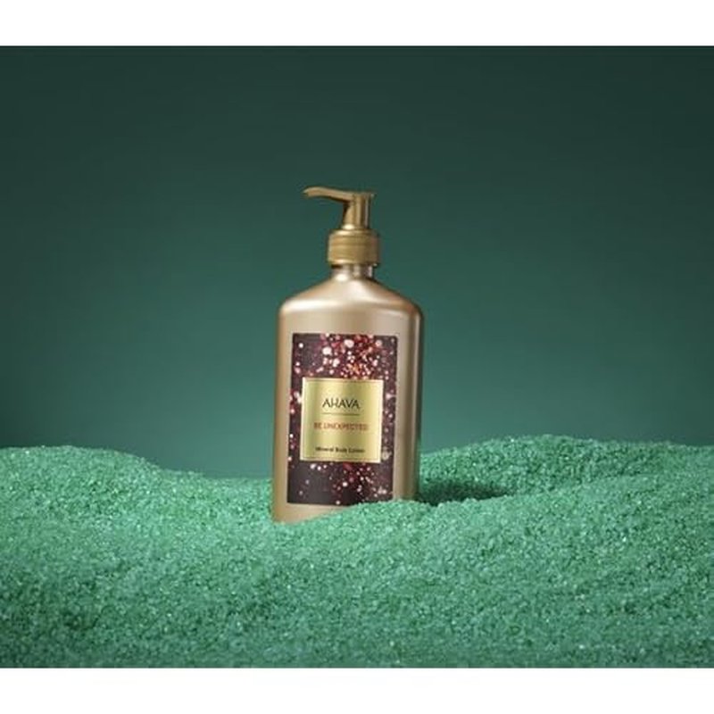 AHAVA Beyond Boundaries Mineral Body Lotion (Limited Edition) - Daily Moisturizing & Hydrating Body Lotion with Osmoter, Exclusive blend of Dead Sea Minerals & Nourishing Botanical Extracts, 17 Fl.Oz