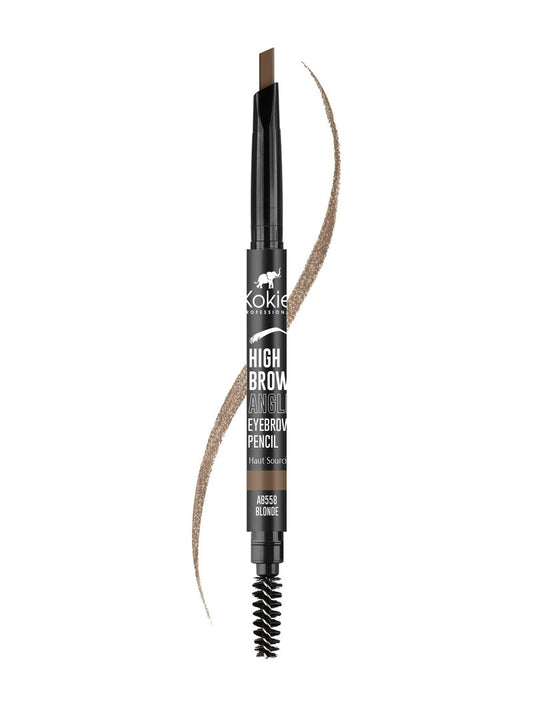 Kokie Cosmetics High Brow Angled Eyebrow Pencil, Blonde, 0.012 Ounce