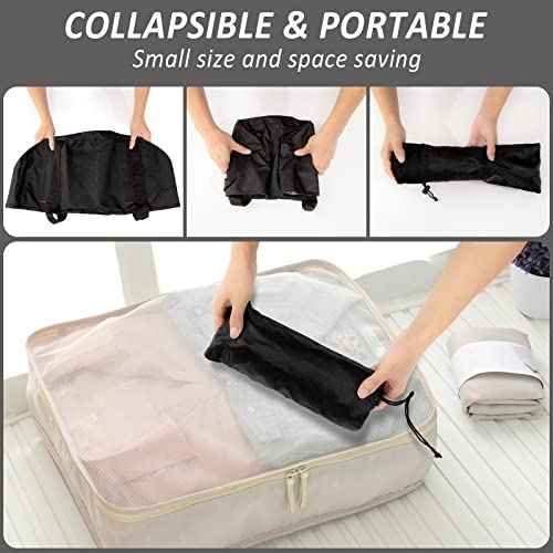 Foot Bath Basin 20L Collapsible Bucket, Portable Foot Soak Tub Feet Soaking Bucket for Outdoor Travel, Camping, Fishing(Black)