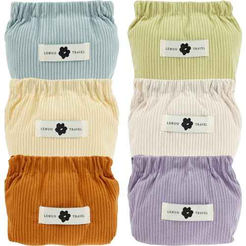 6Pcs Mini Pocket Makeup Bag Travel Corduroy Makeup Pouch Cute Small Cosmetic Bag Squeeze Top Coin Purse Portable Makeup Pouch Travel Purse Organizer Storage for Women Accessories Gift, 6pcs, Makeup