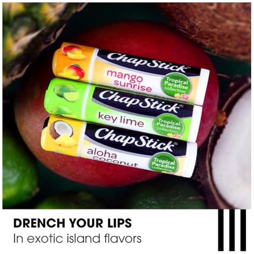 ChapStick Summer Vibes Collection ? Tropical Paradise, Mocktail, and I Love Summer Lip Balm Collections, 0.15 Oz Ea (9 Piece Set)