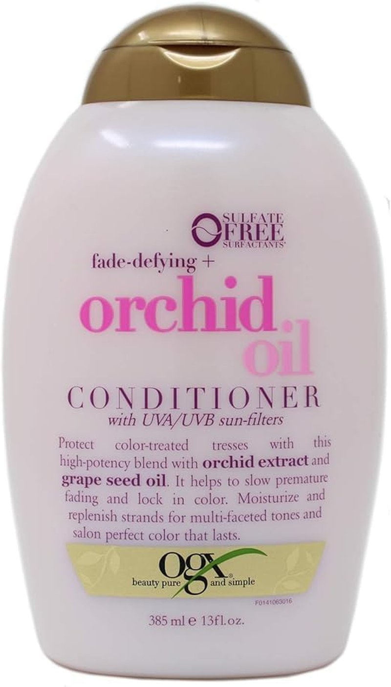 OGX Fade-Defying Orchid Oil Conditioner - UVA/UVB Protection, 13 Ounces