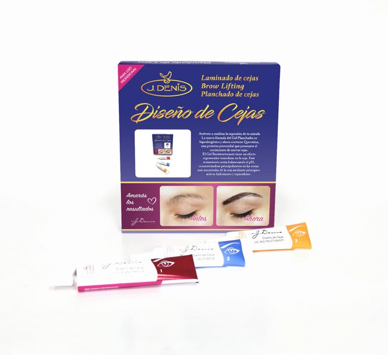 Eyebrow Design Kit - Professional Makeup Set with 4 Brushes | Natural Finish, 30 Applications