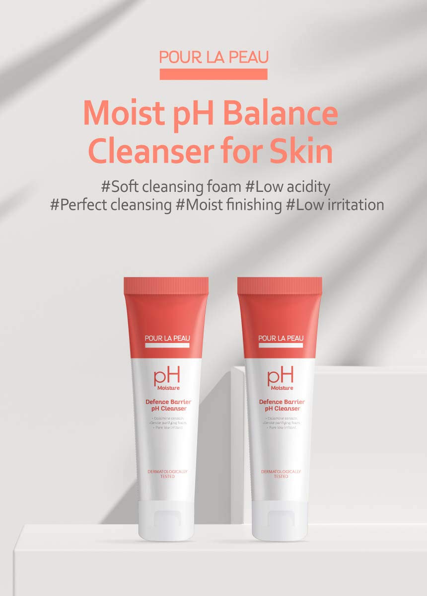 pour LA PEAU Defence Barrier pH Cleanser Foam Cleansing 120ml / 4.05oz