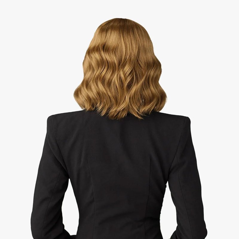 Sensationnel Chicbob Lace Frontwig - Lob Unit 2 Face Framing Glueless Wig Wide 5 Inch Deep Part Synthetic Preplucked Hairline (1B OFFBLACK)