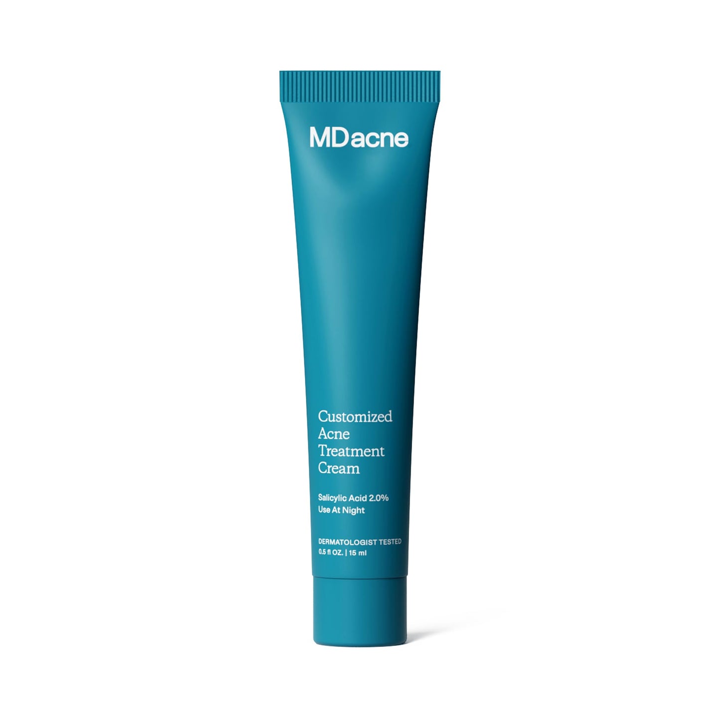 MDacne Salicylic Acid 2.0% - Acne Treatment Cream, Facial Exfoliant Unclog Pores, Prevents Blemishes, Blackheads, Wrinkles & Fine Lines, Reduce Irritation for Sensitive Acne-Prone Skin (1 Pack)