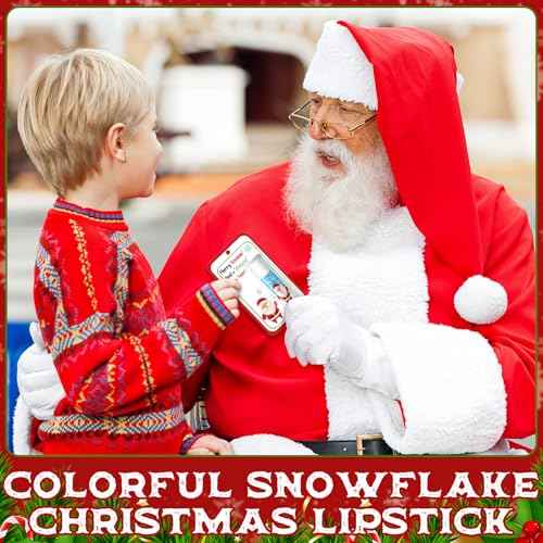 10 Pack Christmas Lip Balms Bulk Christmas Party Gifts Favors Stocking Stuffers Holiday Lip Balms Employee Staff Team Appreciation Gifts Thank You for Teacher Coworkers