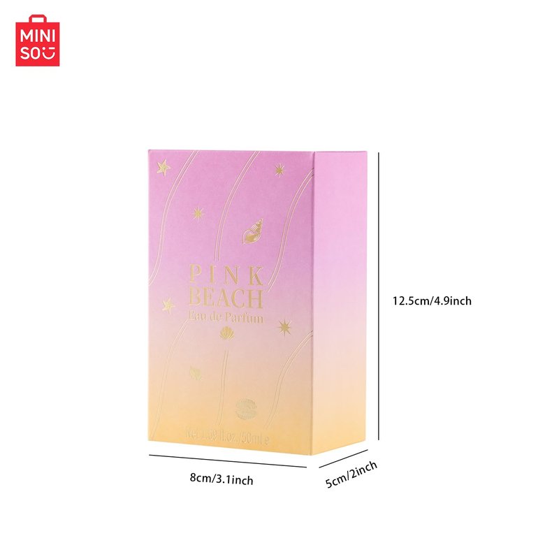 Pink Beach Eau de Parfum | Long-Lasting Women’s Fragrance with Mandarin, Lavender, Jasmine & Vanilla - 1.69 fl oz / 50 ml