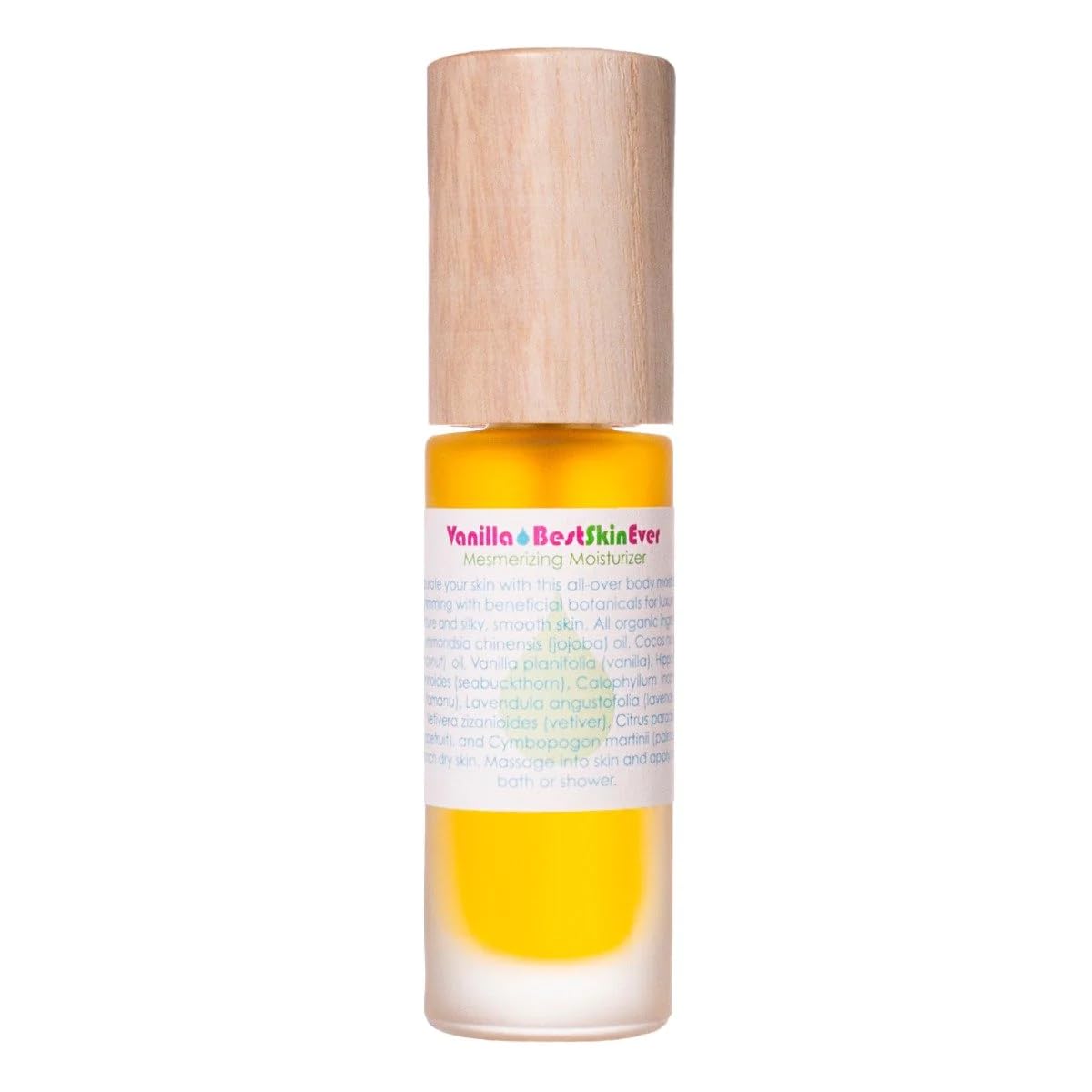 Organic Best Skin Ever All-In-One Facial Cleanser - Vegan, Natural Exfoliator & Moisturizer | Vanilla, 1 fl oz (30 ml)