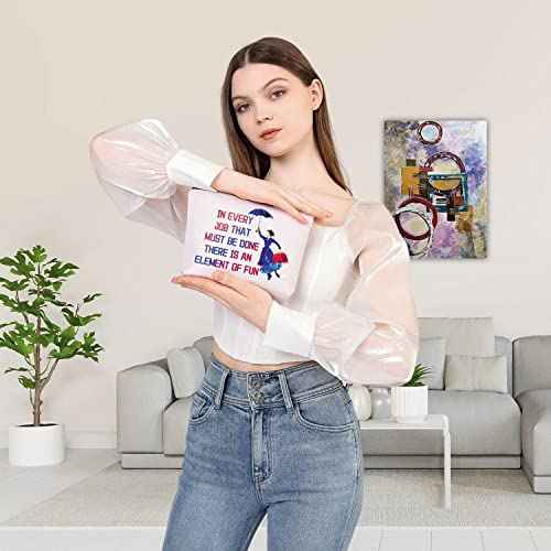 BDPWSS Mary Umbrella Makeup Bag Mary Musical Fans Gift For In Every Job That Must Be Done There Is An Element Of Fun Gift (In Every Job)