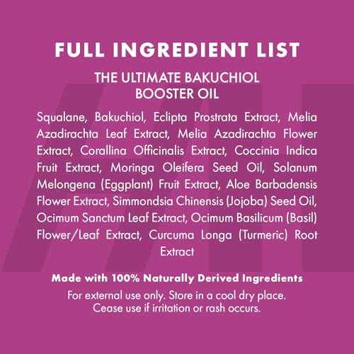 Handmade Heroes 2% Bakuchiol Oil Lifting and Firming Oil for Guasha Neck, and D?collet?, All Natural Retinol Alternative For Radiant and Line Smoothing 0.75oz