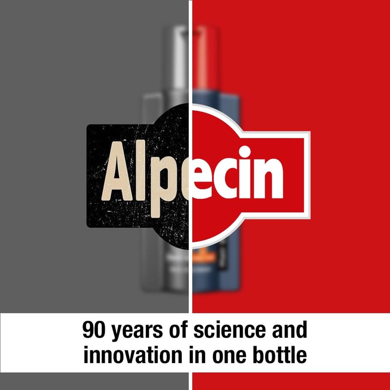 Alpecin C1 Caffeine Shampoo 20.28 fl oz I Hair Performance Enhancer I Promotes Natural Hair Growth and Thickness I Energizes Scalp 600mL 1 Pack