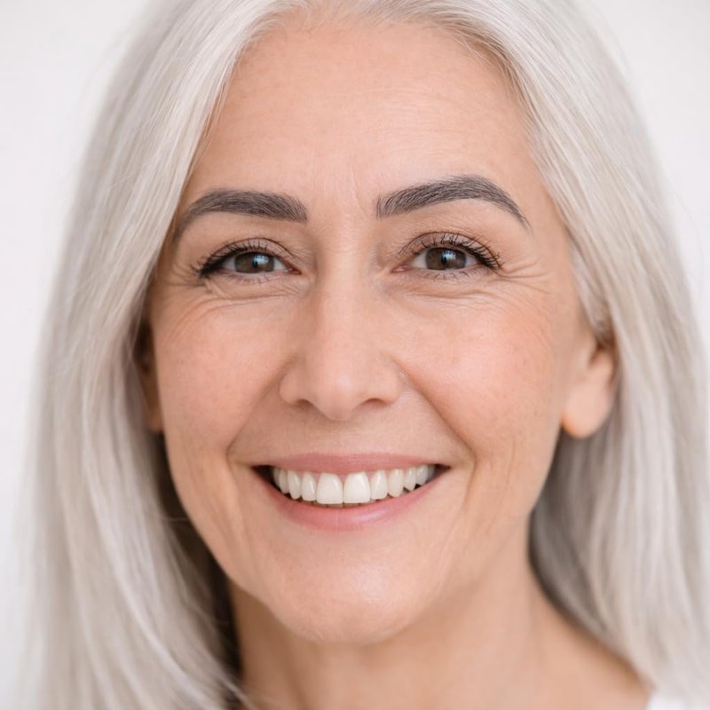 Grey Eyebrow Pencil for Older Women, Natural Brow Pencil for Grey Hair, Ultra-Fine Hair Stroke Eyebrow Pencil with Spoolie, Waterproof & Long-Lasting, No Harsh Dark Look, YES.EYE DO