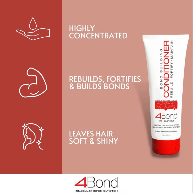 POWERTOOLS 4BOND Bond Building Conditioner | Restore Damaged Hair | Contains Advanced Polymers, Keratin, Baobab & Quinoa Proteins (8 Fl Oz)
