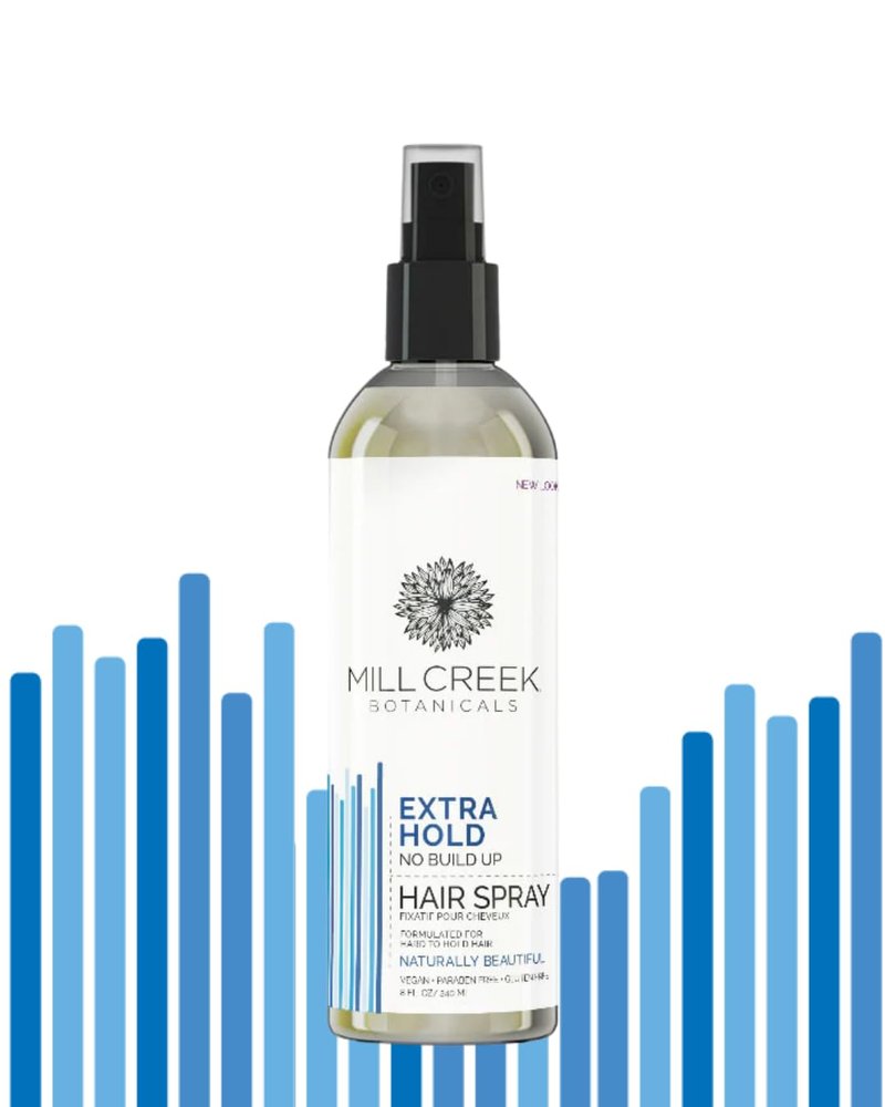 Mill Creek Natural Hair Spray - Extra Hold - 8 fl. oz. (240ml)