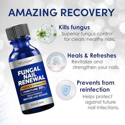 Toenail Fungus Treatment Extra Strength ? 2 Bottle Nail & Toe Solution with Undecylenic Acid 25% and Tea Tree Oil(15mlx2)