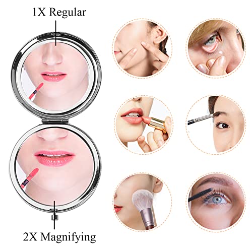 PLITI Princess Movie Inspired Gift Princess Fan Gift May You Be Proud of The Work That You Do Fairy Tale Compact Mirror (Be Proud ALIC CM)