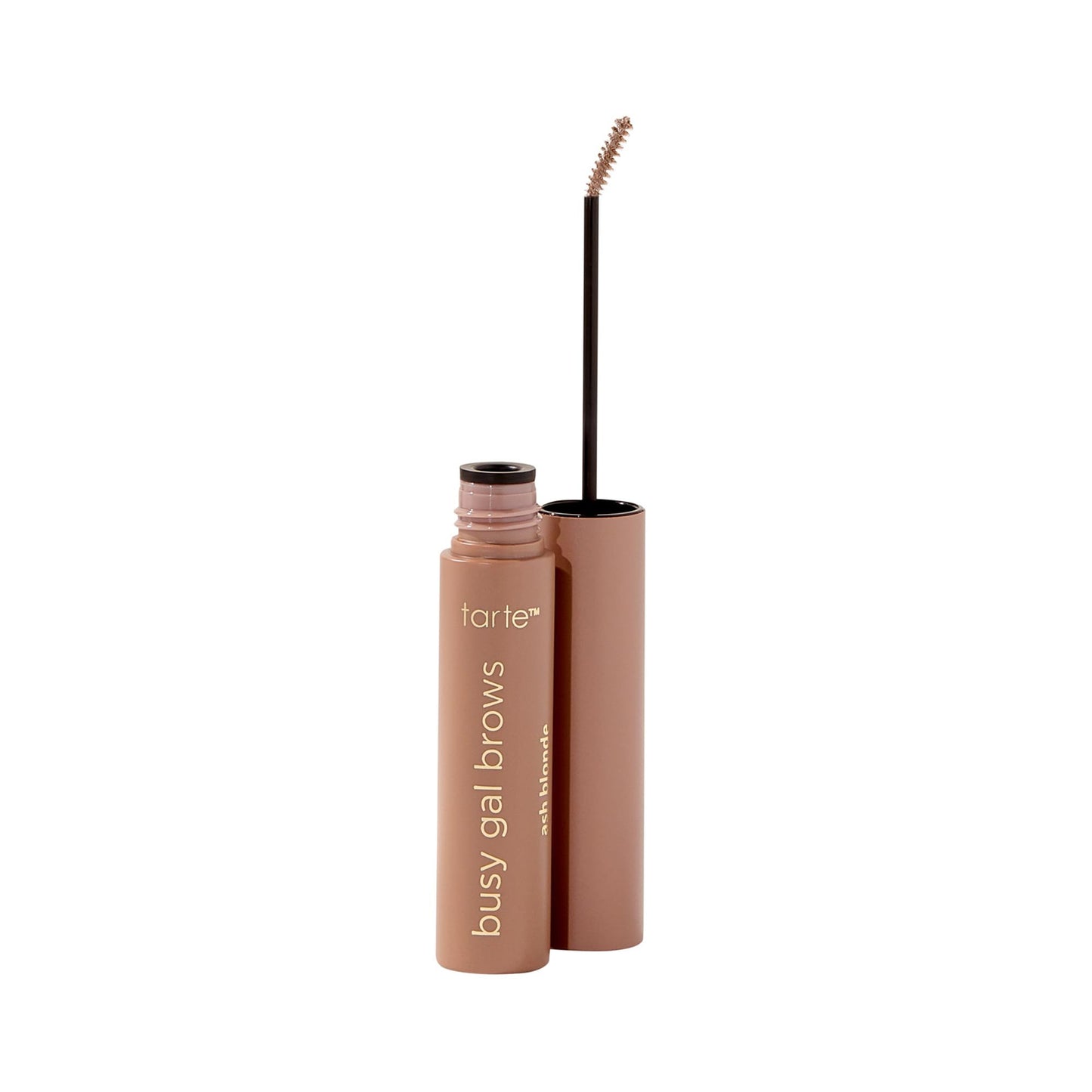 tarte busy gal tinted brow gel – 3-in-1 Waterproof Longwear Eyebrow Gel to Shape, Tint & Set Brows, Infused with Vitamin E, Vegan & Cruelty-Free, full size, ash blonde