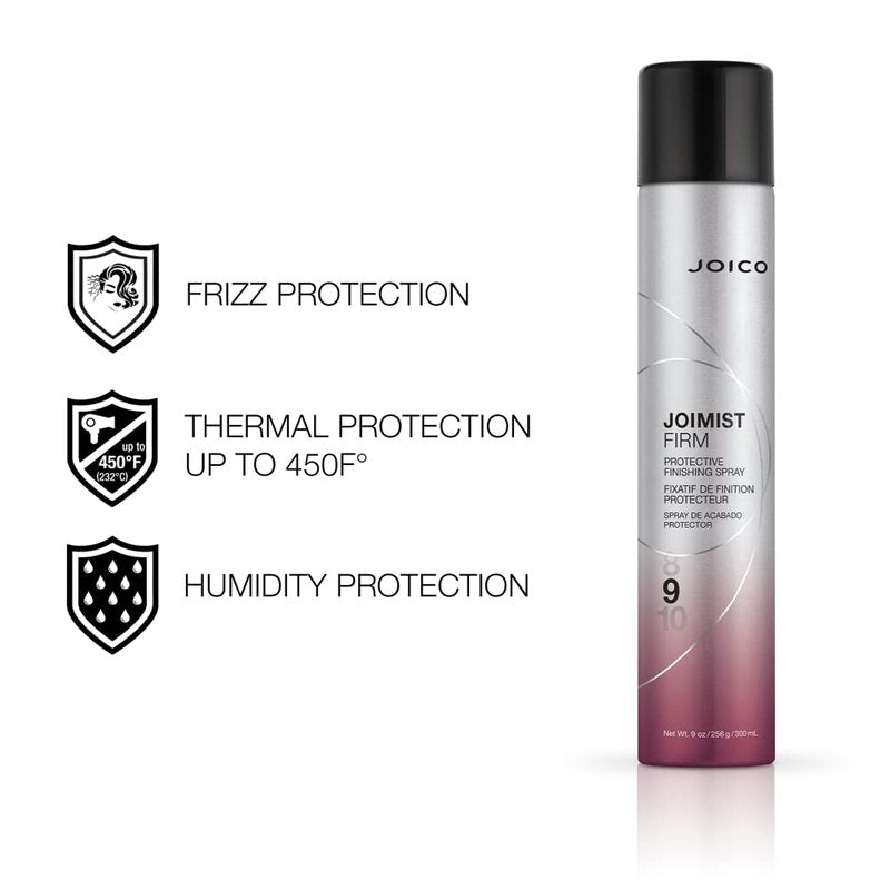 Joico JoiMist Finishing Spray - Heat & Humidity Protection | Anti-Static & Frizz Control | Paraben & Sulfate Free