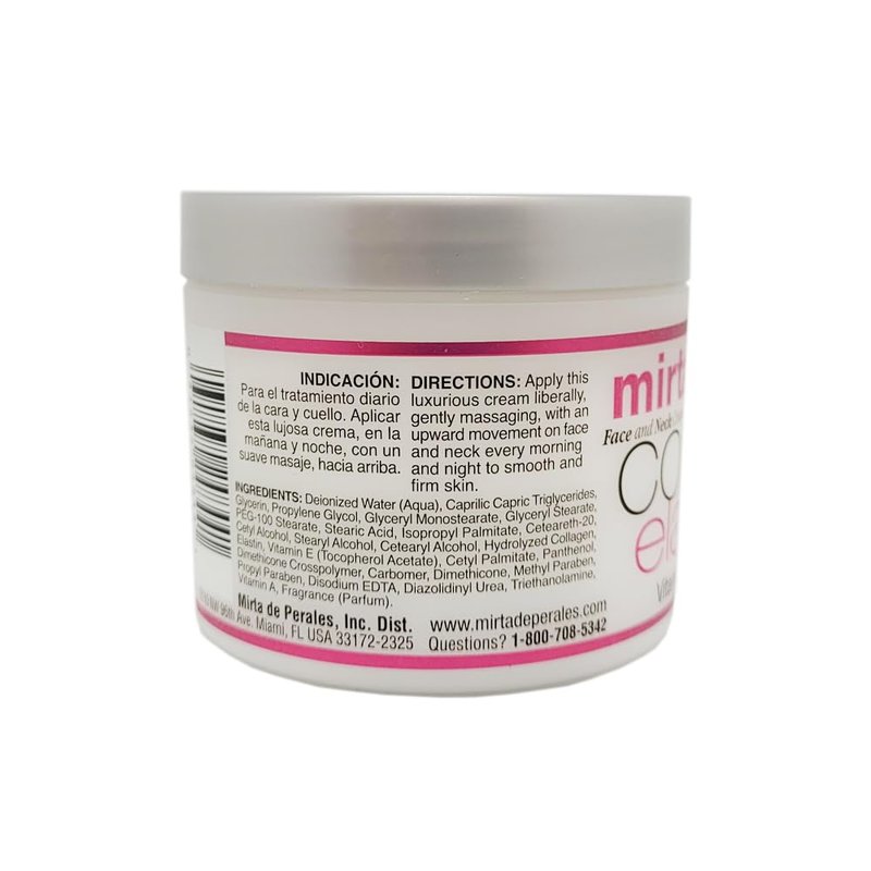 Mirta de Perales Collagen Elastin Cream, 4 oz (Pack of 3)