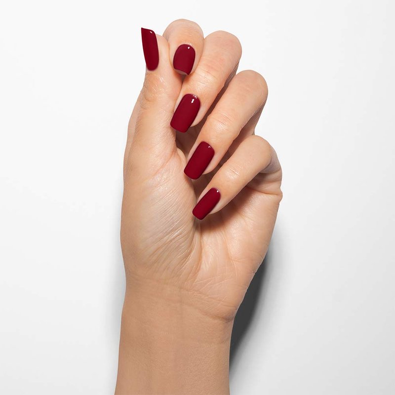 Morgan Taylor Nail Lacquer - Stand Out Red, Chip-Resistant & Fast-Drying | 0.5 Ounce