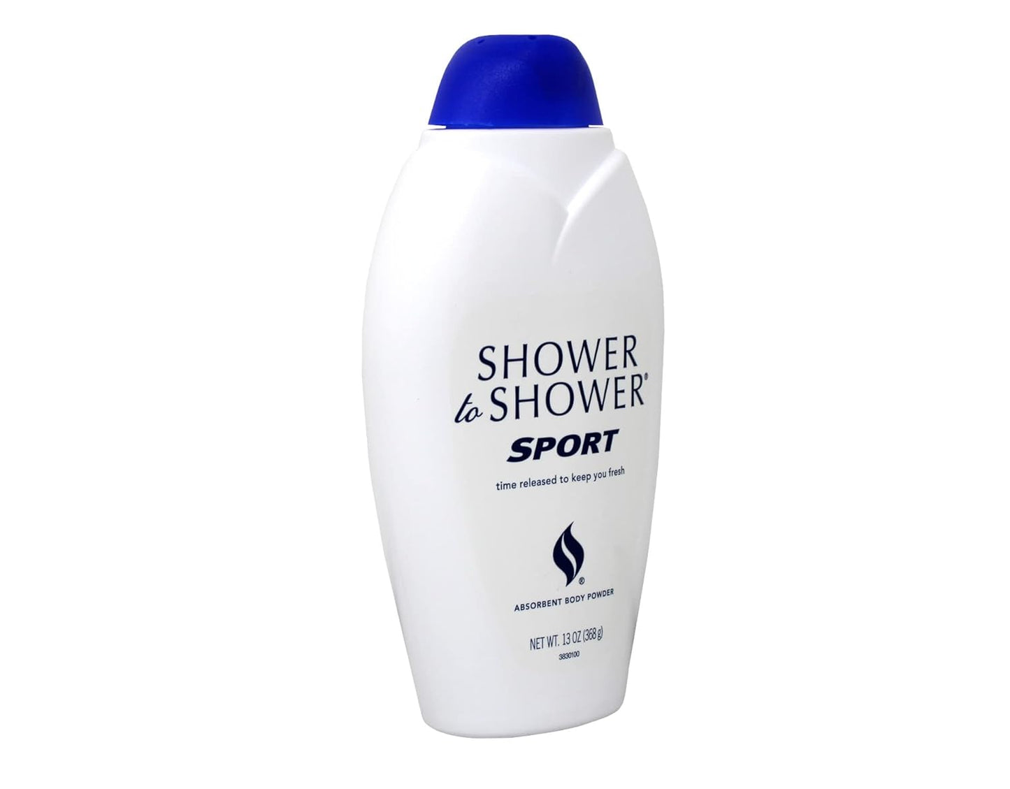 Absorbent Body Powder for Sports - Shower to Shower, 13 Ounce Bottles | Pack of 4