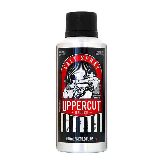 UPPERCUT DELUXE Salt Spray 5 fl oz, Texturizing Sea Salt Hair Spray, Lightweight Natural Finish, Light Hold for Volume & Texture, Pre-Styler for Blow Dry, Non-Aerosol Pump Spray, Citrus Wood Scent