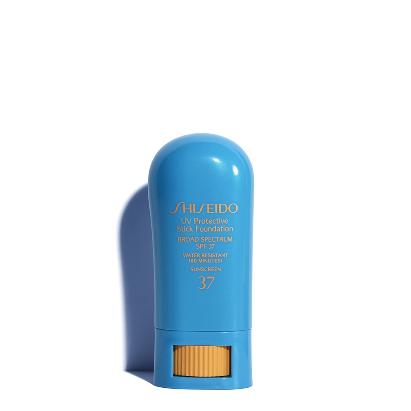 Shiseido UV Protective Stick Foundation SPF 37, Beige - 9g (0.31 oz) - Provides a Natural-Looking Finish & Protects Skin from UV Rays