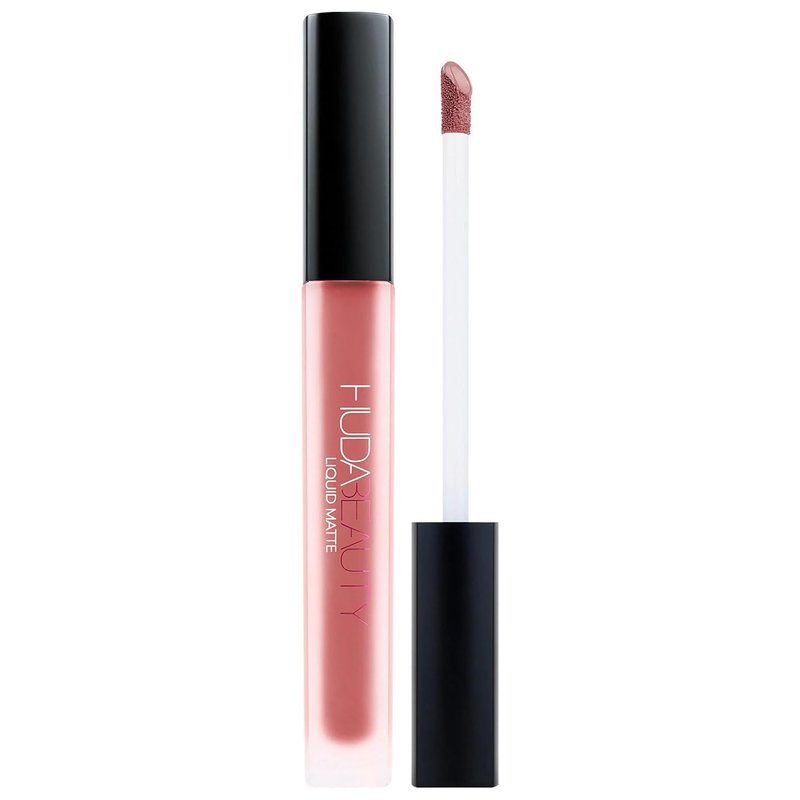 Huda Beauty Liquid Matte Lipstick - Ultra-Comfort Transfer-Proof Formula | Perfect Shade for All-Day Wear