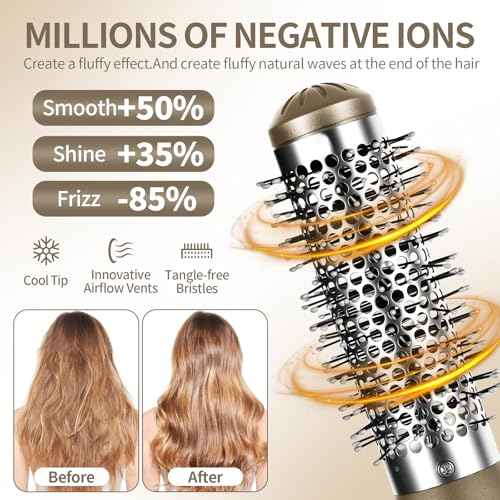 5-in-1 Multistyler Pro, Hot Air Styler for Curling, Straightening, Volumizing, All Hair Types