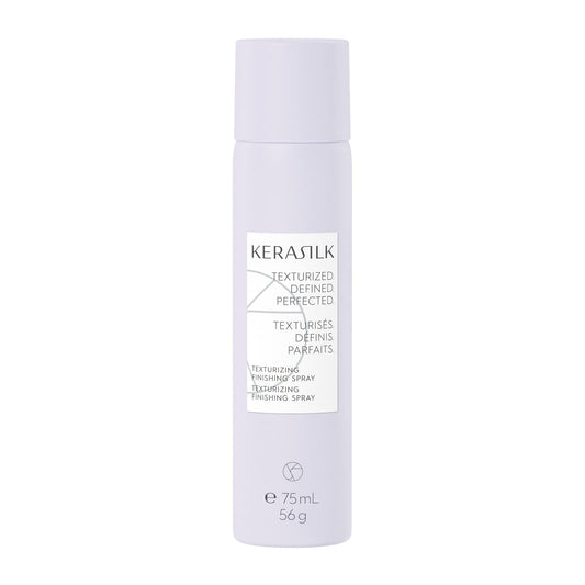 KERASILK Texturizing Finishing Spray | Flexible Hold | Creates Natural Texture, Volume & Body | Anti Humidity Effect | With Heat Protection | 75ml
