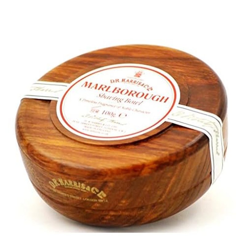 D.R. Harris & Co. Ltd., Marlborough Shave Soap - Mahogany Bowl, 100 Gram