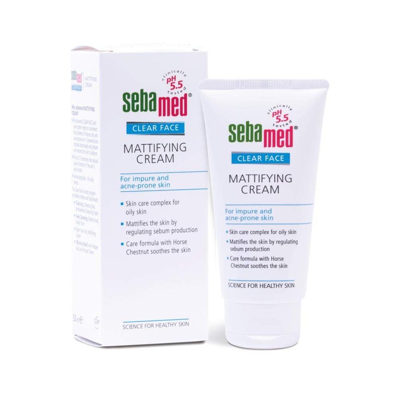 Sebamed Clear Face Mattifying Cream - Acne Treatment for Pimples & Blackheads | 50ml (1.7 Oz)