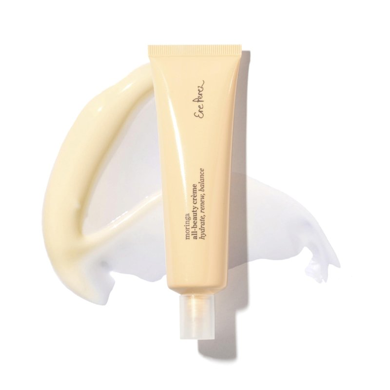 Ere Perez - Natural Moringa All-Beauty Crème | Vitamins A + E, Lemon Balm, Prickley Pear | Hydrates, Plumps, Soothes | Vegan, Cruelty-Free, Palm-Free, Clean Beauty (1.7 oz | 50 g)