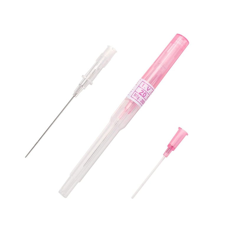 50pcs 20G IV Catheter Needles Kit, Ear Nose Piercing Needles Supply
