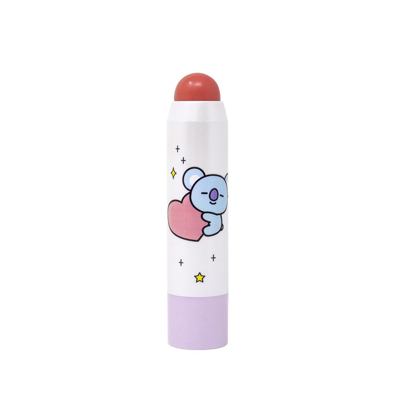 BT21 Lip + Cheek Chic Stick - Tinted Essence Stick with Hyaluronic Acid & Vitamin E | Rose & Doze (KOYA)