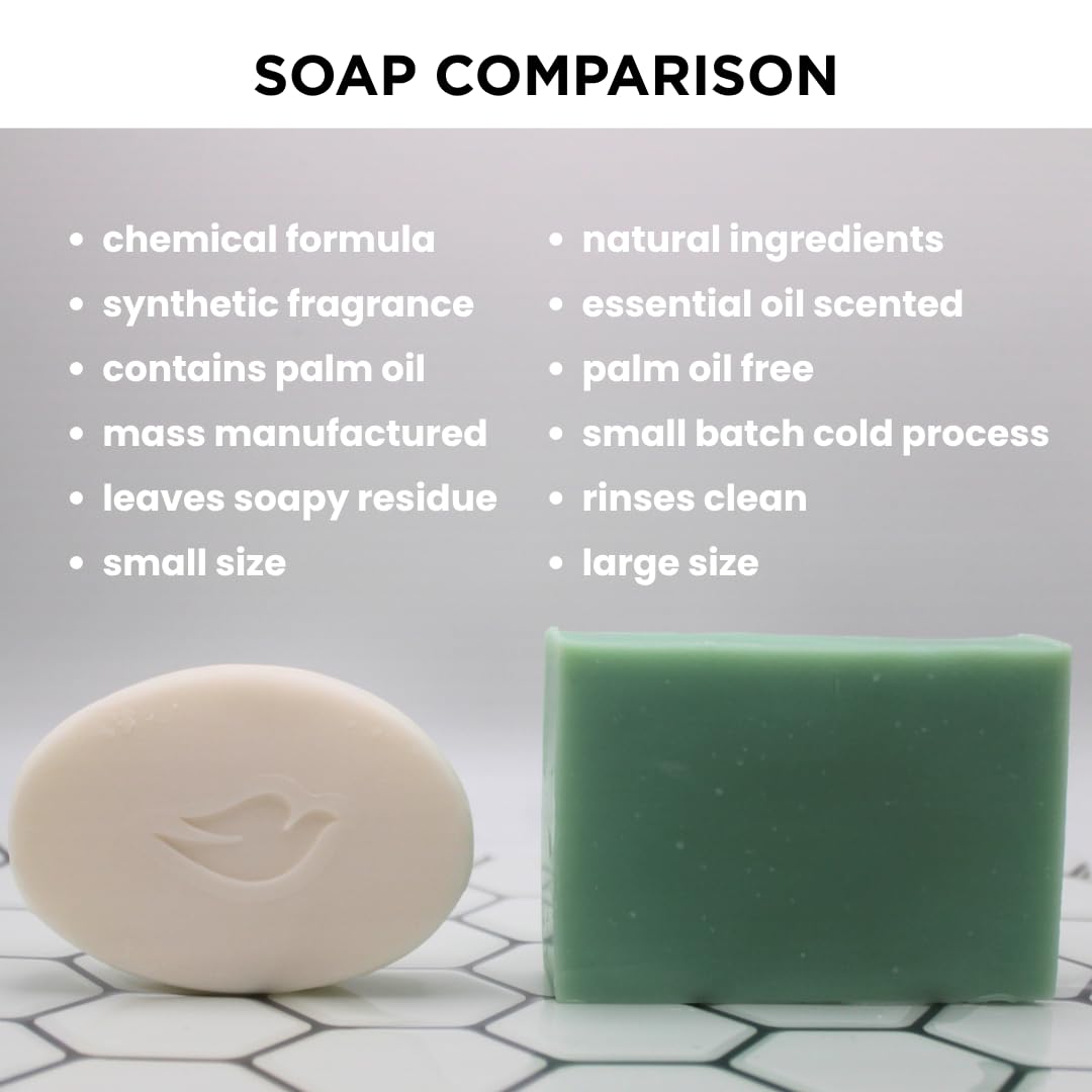 Exfoliating Bar Soap Bundle - 3 Pack Moisturizing Essentials Gift Set