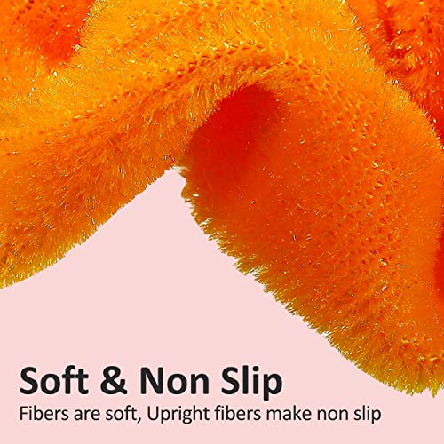 Velvet Hair Scrunchies - 60 Pack for Women, Girls, and Kids - Bulk Scrunchies Hair Ties No Damage Scrunchy Hair Bands Ponytail Holders for Thick, Curly, Thin, Fine Hair