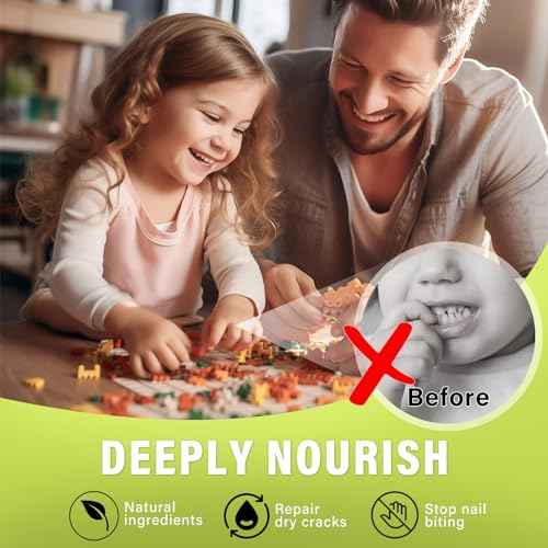 Nail Biting Treatment for Kids, Nail Biting Prevention, No Bite Cream for Gentle Care & Stop Thumb Sucking, Safe and Natural Plant Bitter Formula